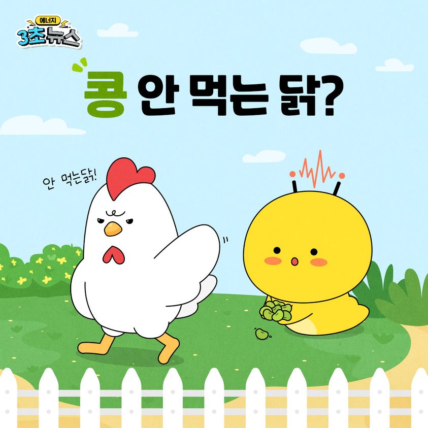 [3초뉴스]콩 안 먹는 닭?