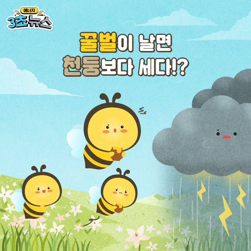 [3초뉴스]꿀벌이 날면 천둥보다 세다?